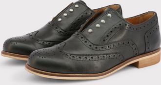 Made In Italia Wingtip Studded Oxfords