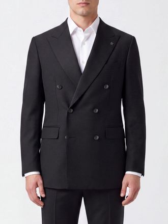 Tagliatore Blazer doppiopetto in lana vergine con rever a lancia