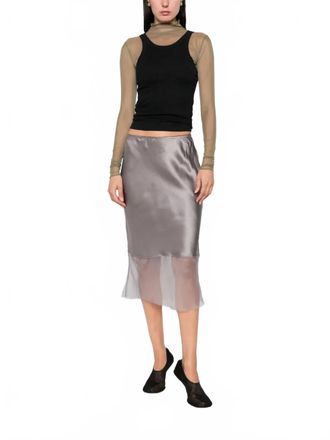 The Garment Catania Midi Skirt In Smoke
