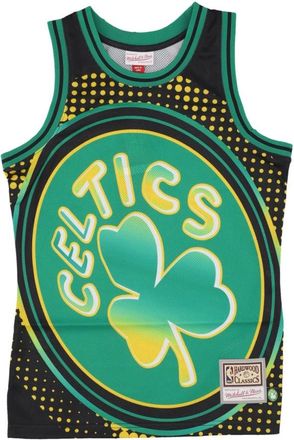 Mitchell & Ness Boston Celtics Logo Tank Top - Heren - Fitness - Veelkleurig - S - Polyester - Fitness