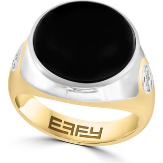 Effy Round Onyx Ring in Black at Nordstrom Rack, Size 10