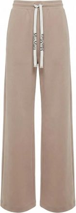 Max Mara Broeken, Dames, Beige, S, Wijde broek