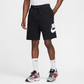 Nike Mens Club French Terry Alumni Shorts in Black | FQ4950-010