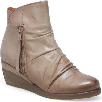Miz Mooz Mayleen Wedge Bootie in Beige Antique at Nordstrom, Size 10.5-11Us