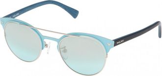 Police Womens S8950 51 51W03X Sunglasses - Green - One Size
