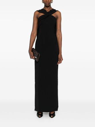 Solace London Rona Maxi Dress - Black