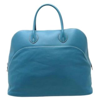 Hermès Vintage Weekend Bags, unisex, Blue, ONE SIZE, Pre-owned Weekend Bag