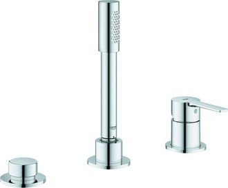 GROHE Combinaci&oacute;n De Ba&ntilde;era Lineal Grohe De 3 Orificios Para Una Mano