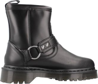 Dr. Martens Anistone Hrns Enkellaars - Dames - Enkellaarsjes - Zwart - 40 EU - Leer - Schoenen