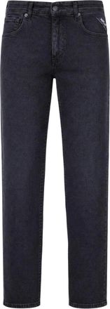 Replay Grover Jeans - Heren - Regular Fit Jeans - Zwart - W38 L32 - Katoen - Jeans