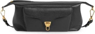 Coccinelle Handbag Grained Leather - Dames - Schoudertassen - Zwart - ONE Size - Leer - Tassen