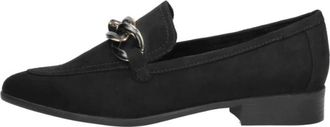 Marco Tozzi Mocassin - Dames - Loafers - Zwart - 37 EU - Schoenen