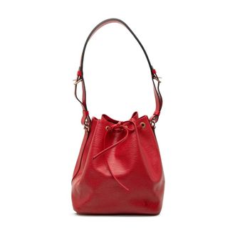 Louis Vuitton Pre-owned Bucket Bags, female, Red, Size: ONE SIZE Pre-owned Epi Leather Bucket Bag