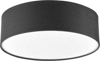 Lindby Lindby - Ceiling Lightdimmable Sebatin made of Textile for Bedroom