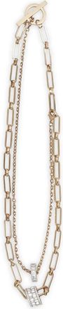 Max Mara Collana Taranto a catena doppia - Oro