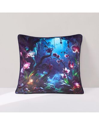Lush Décor Fantasy Orchids Decorative Pillow