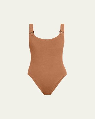 Hunza G Domino One-Piece Swimsuit