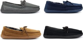 Generic Mens Slip On Slippers Size 8 Mens Comfort Slippers Size 9 Comfort Slipper Lightweight Slipper Moccasins Moccasin Lightweight Slip On Sizes 7-12 Navy/B