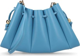 Themoir&egrave; Calipso Pliss&eacute; Handtas - Dames - Tassen - Blauw - Maat: ONE Size