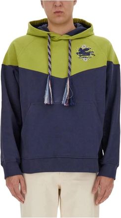 Etro Hoodie - Heren - Hoodies - Groen - XL - Hoodies & sweatvesten
