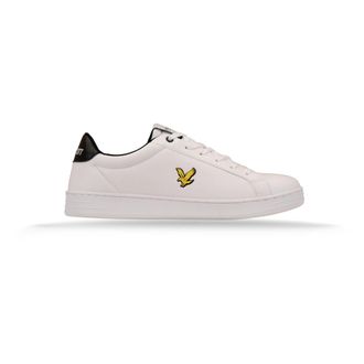 Lyle & Scott Sneakers - Heren - Sneakers - Wit - 41 EU - Leer - Schoenen
