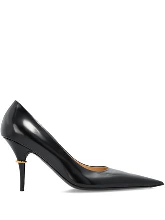 Balenciaga Pumps met puntige neus en ringdetail - Zwart
