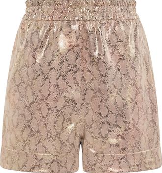 Faina Korte broek Dames Regenboog slang