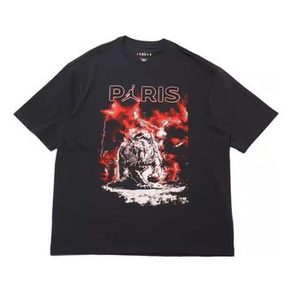 Air Jordan Paris Saint-Germain Graphic T-Shirt Off-Noir FV7734-045