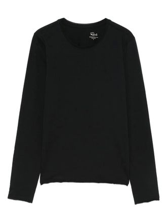 Rails long-sleeve T-shirt - women - Fabric - M - Black