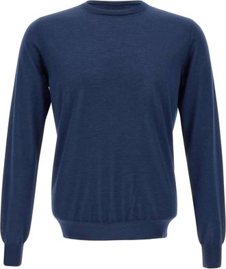 FILIPPO DE LAURENTIIS Maglione girocollo in misto cashmere - Blu