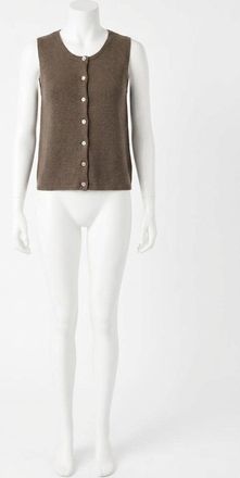 Z Supply Syd Sweater Vest In Pebble