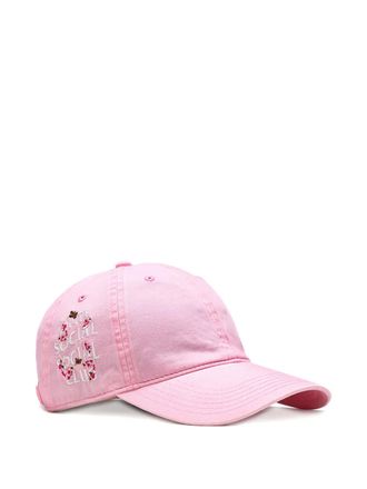 ANTI SOCIAL SOCIAL CLUB logo-embroidered cap - unisex - Cotton - One Size - Pink