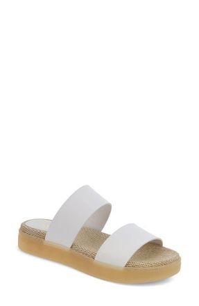 Mia Saige U Platform Sandal in White at Nordstrom, Size 6.5