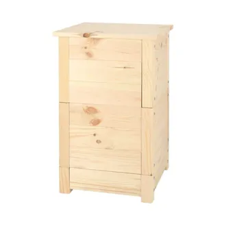 Esschert Design Compostador de lombrices de madera natural
