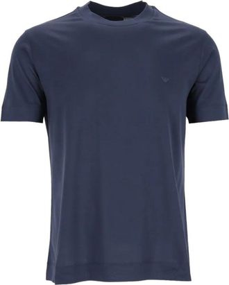 Emporio Armani Navy Blue Logo T-Shirt
