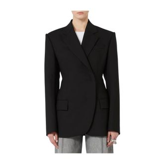 Sportmax Sportmax, Blazers, female, Black, Size: XS 2612041091600 Elegant Jackets