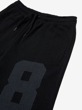 Diesel Pmesh Jogger Shorts - Black