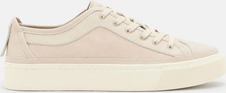 AllSaints Leather Milla Suede Low Top Trainers, Size: UK 3/US 6/EU 36