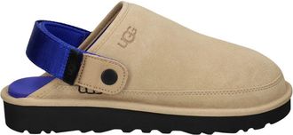 UGG Goldencoast II Suede Clogs - Heren - Klompen - Beige - 44 EU - Leer - Schoenen