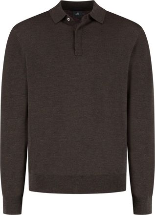 Wahts Mens Knitwear, TargetGroup:Men Dark Brown Melange / XXL