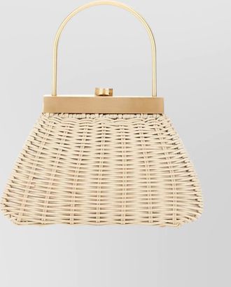 Cult Gaia rattan tote bag
