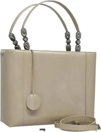Dior Pre-owned Handbags, female, Beige, Size: ONE SIZE Pre-owned Vintage Hand Bag