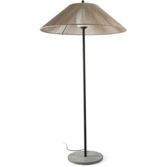 Faro Barcelona Saigon Out C100 L&aacute;mpara De Pie Gris/beige 71569-10