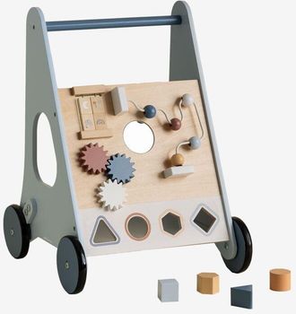 Sklum Sklum - Passeggino in legno multi-attivit&agrave; per bambini Bandile