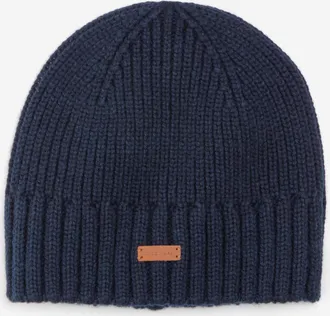 Cole Haan Mens Avery No Cuff Beanie - Blue