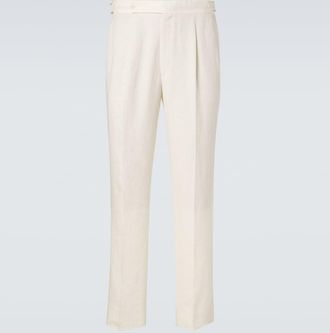 St&ograve;ffa St&ograve;ffa Linen straight pants