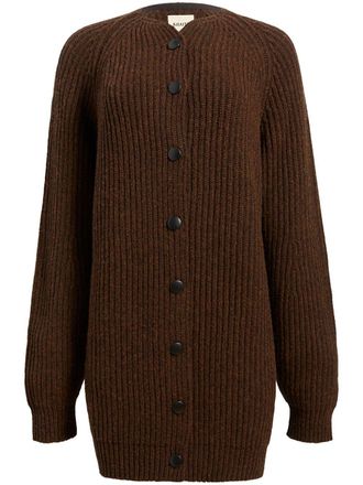 Khaite Jina cardigan - women - Cashmere - S - Brown