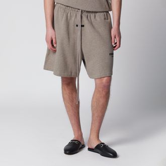 Fear of God Pantaloncini sportivi Classic in pile color taupe