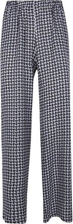 Laura Urbinati Elastic Waist Wide Leg Trousers