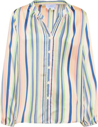 Usha BLUE LABEL Gestreepte blouse qisha